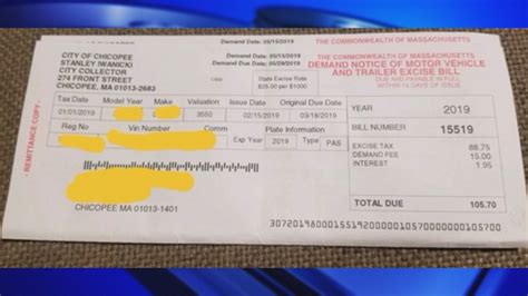How to pay your motor vehicle excise tax .